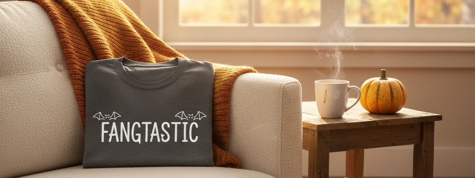 The "Fangtastic" Shirt: A Vampire Pun That Doesn't Bite - Funny Halloween Shirts