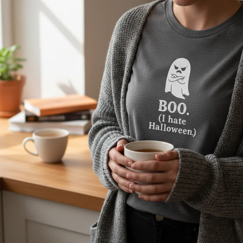 Halloween Shirts for People Who Hate Halloween (But Love a Good Joke) - Funny Halloween Shirts