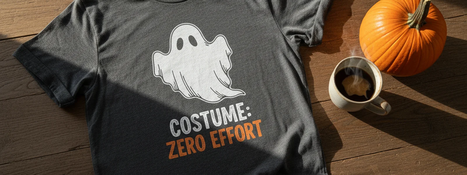 Low-Effort Halloween Shirts That Look Like You Tried (But Didn't) - Funny Halloween Shirts