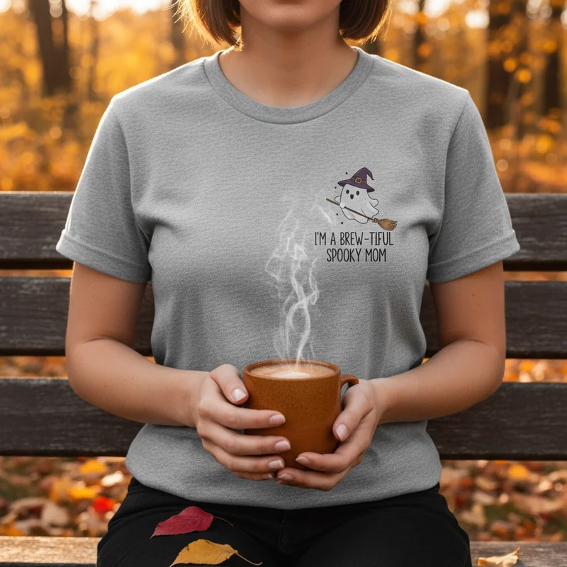 Pumpkin Spice & Mom Things: Funny Shirts for October - Funny Halloween Shirts