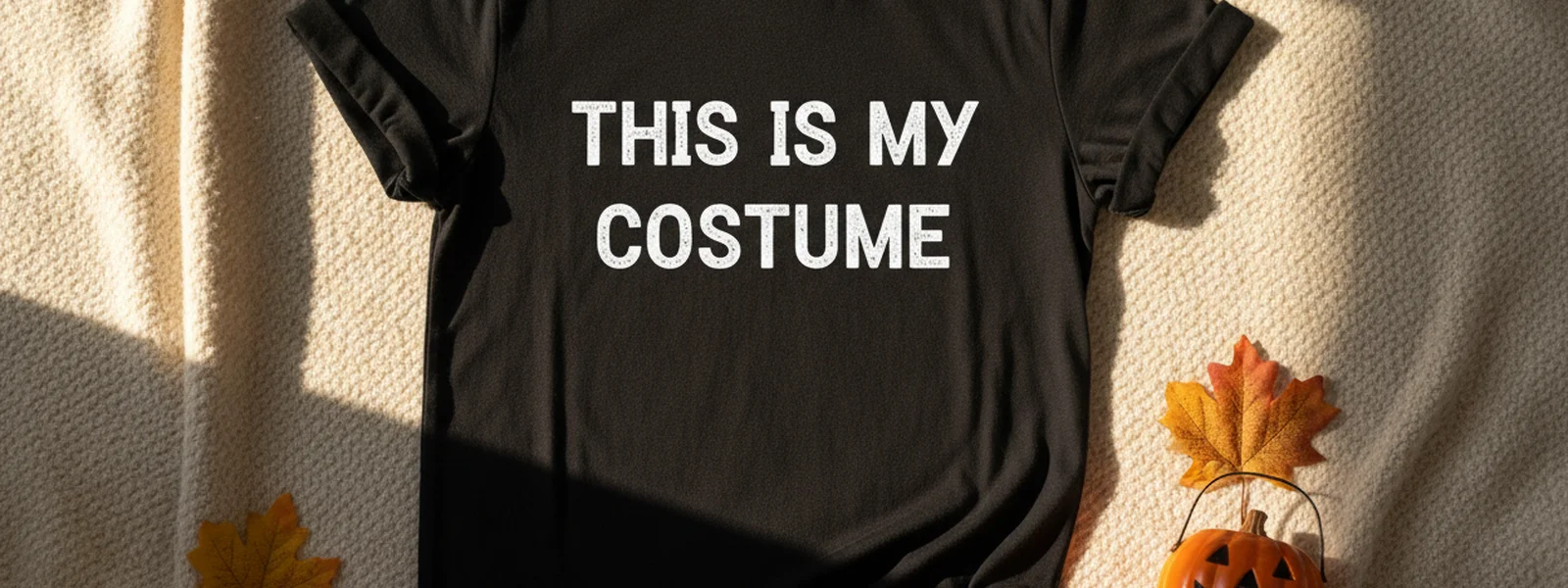"This Is My Costume" Shirts: The Ultimate Sarcastic Statement - Funny Halloween Shirts