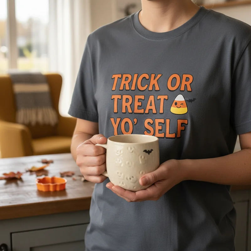"Trick or Treat Yo Self" Shirts: A Tribute to the Iconic Meme - Funny Halloween Shirts