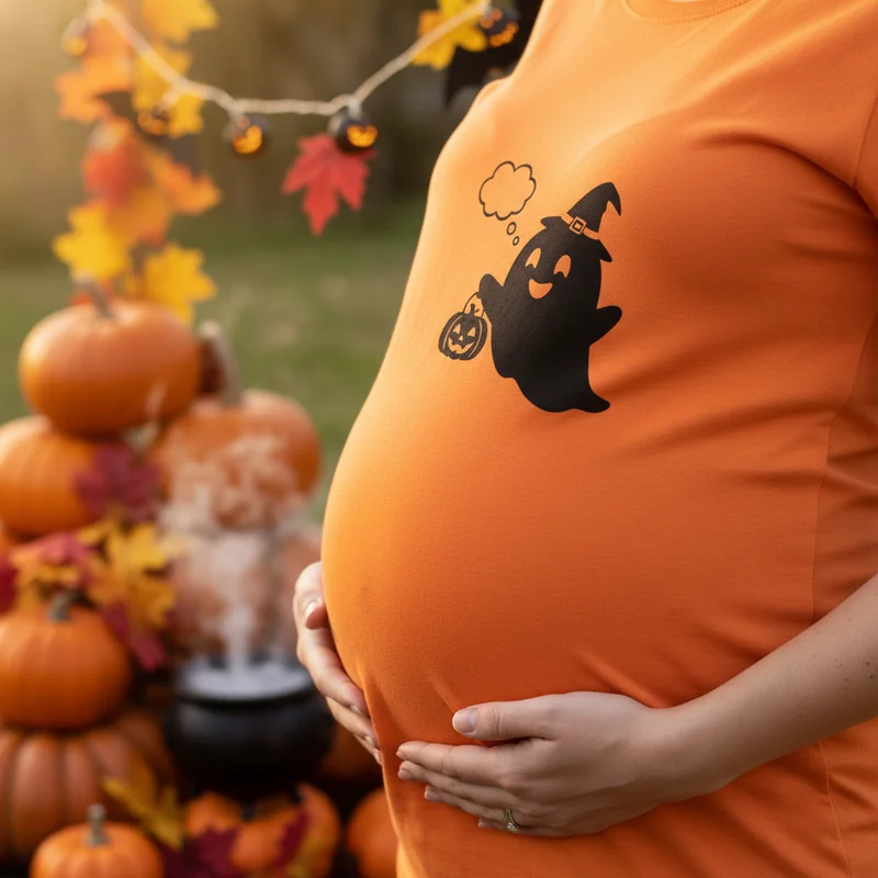 Funny Halloween Maternity Shirts