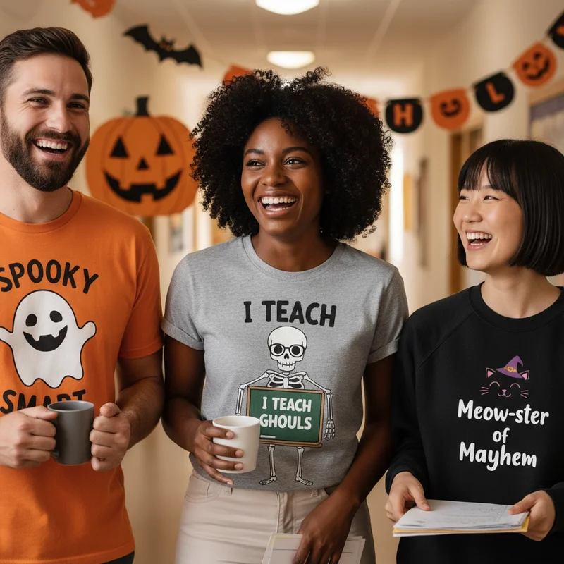 Funny Halloween Shirts for Teachers