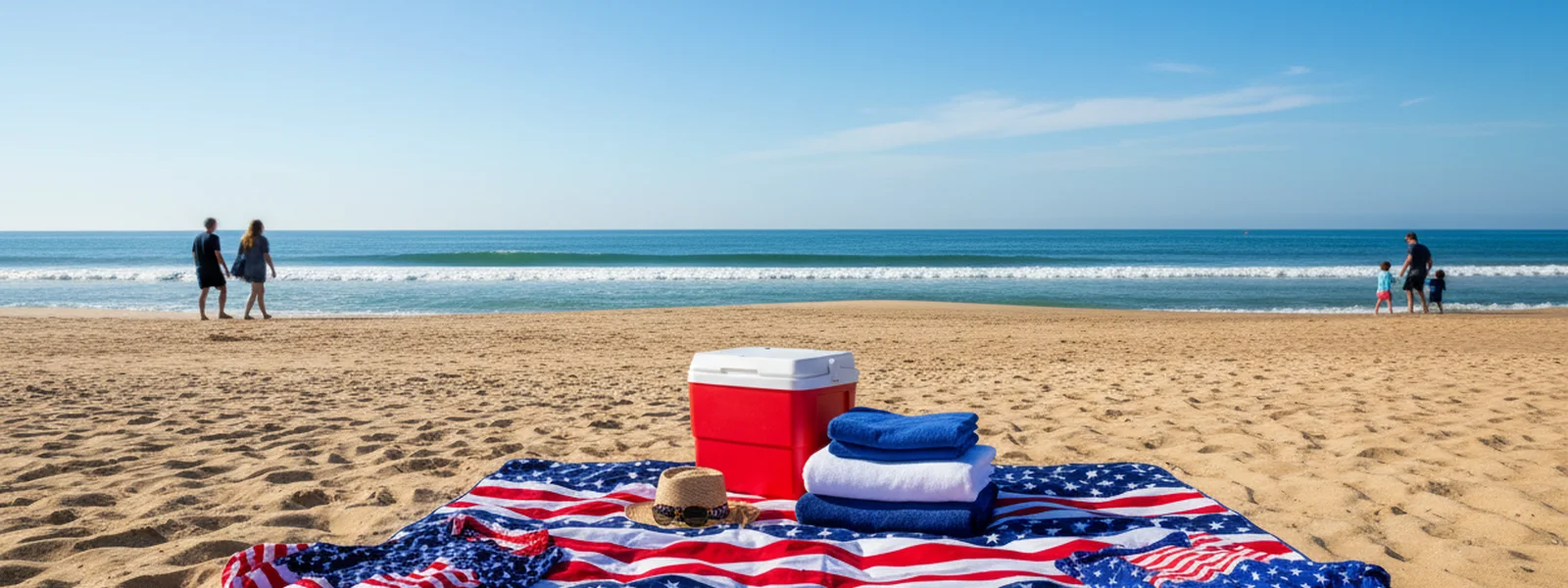 4th of July Beach Day: What to Pack and Wear - Fourth of July Tees