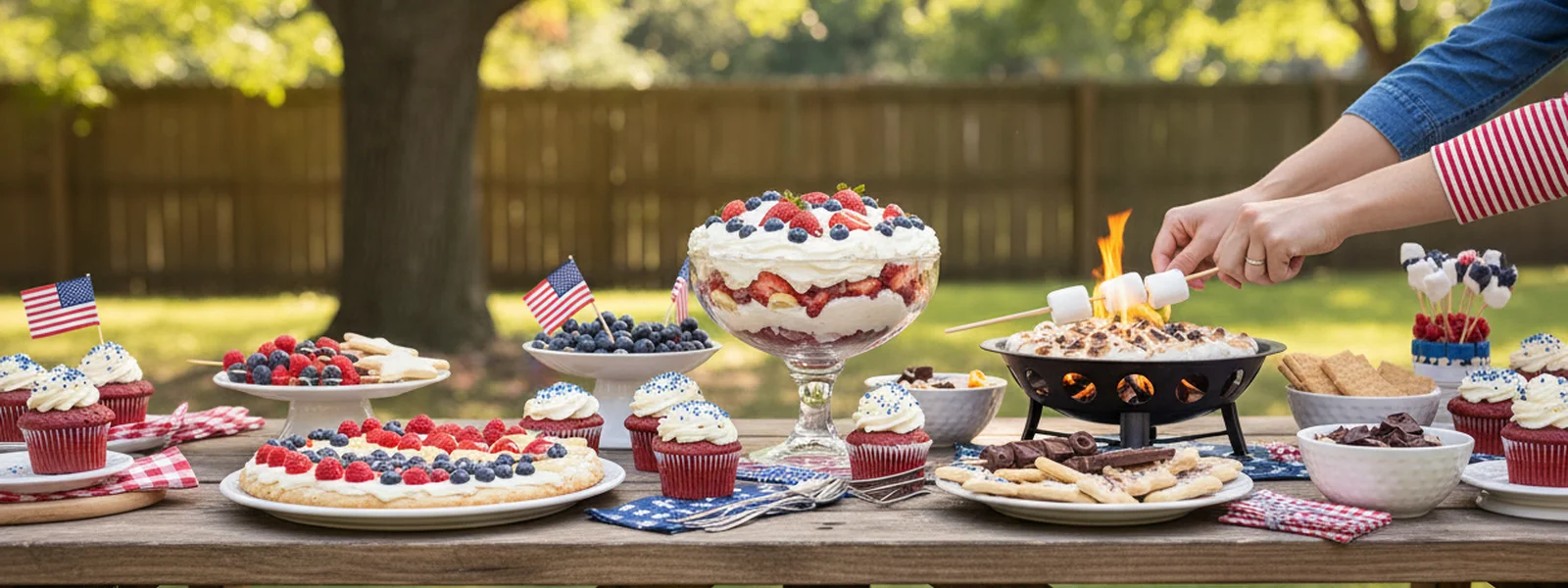 The Best 4th of July Desserts to Match Your Outfit - Fourth of July Tees