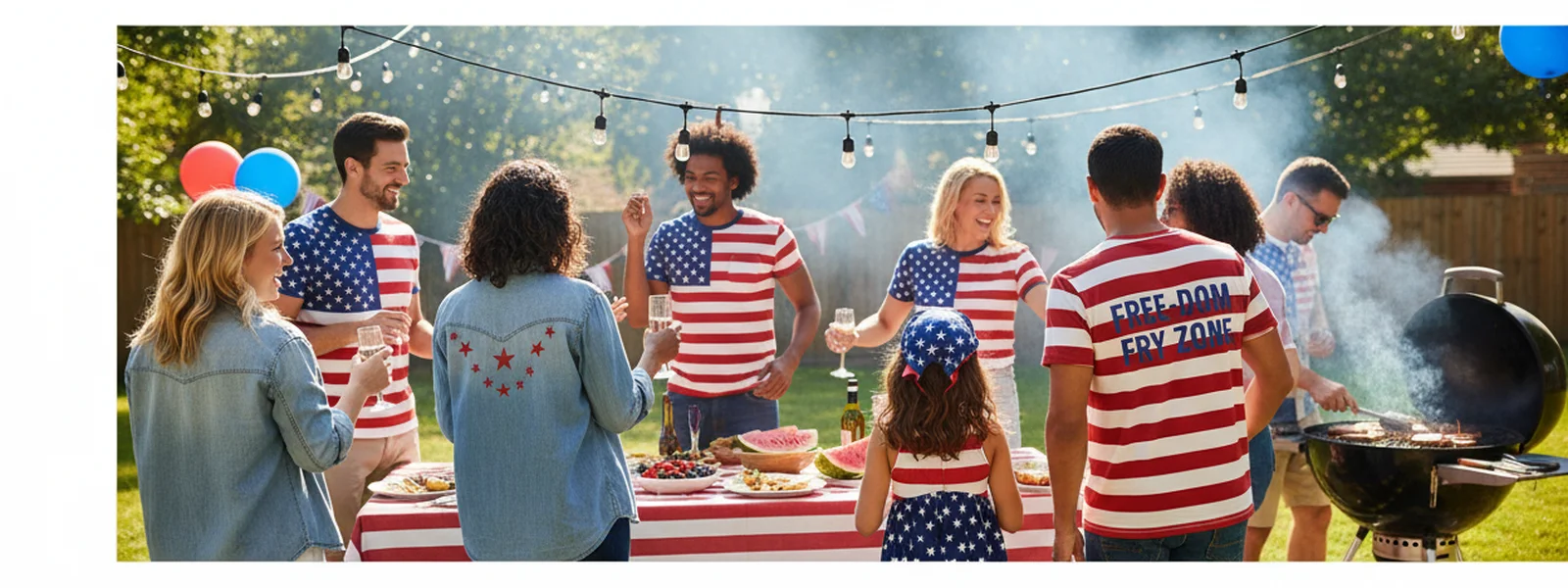 12 American Flag Shirt Styles for Every Occasion - Fourth of July Tees