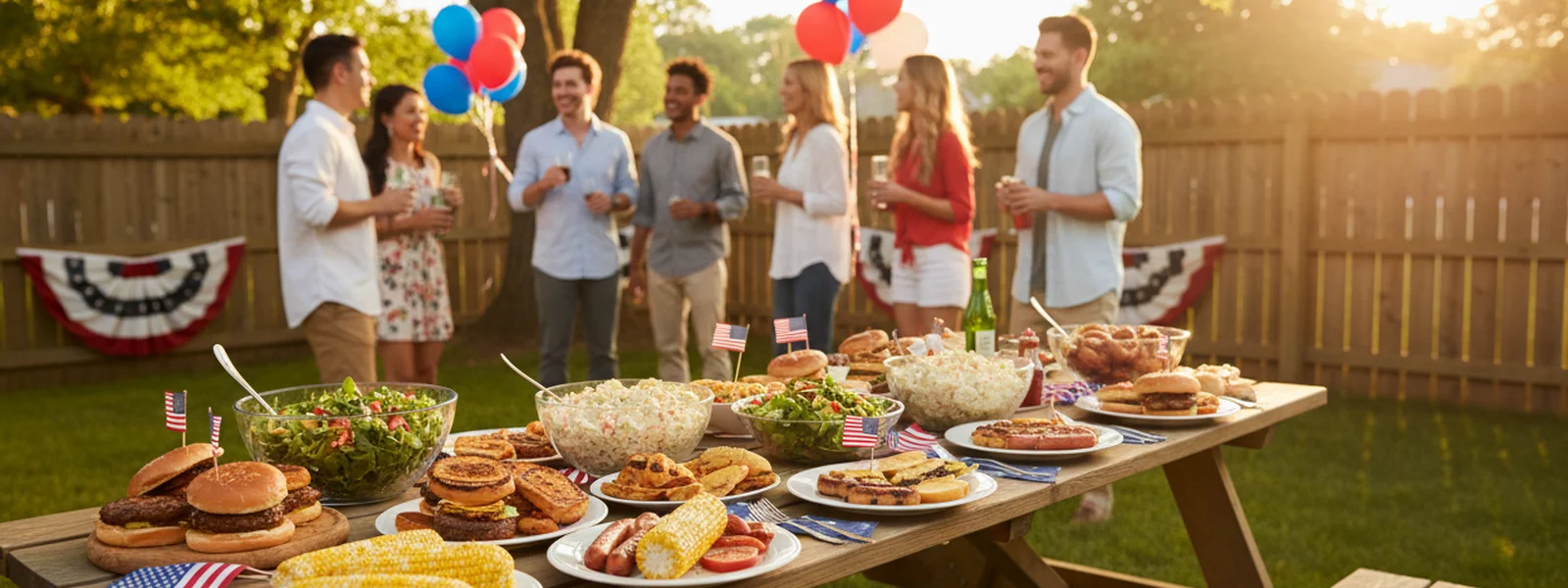 How to Host the Perfect Patriotic Cookout - Fourth of July Tees