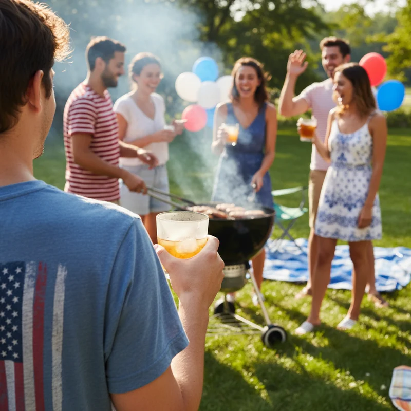 Memorial Day BBQ Tips and What to Wear - Fourth of July Tees