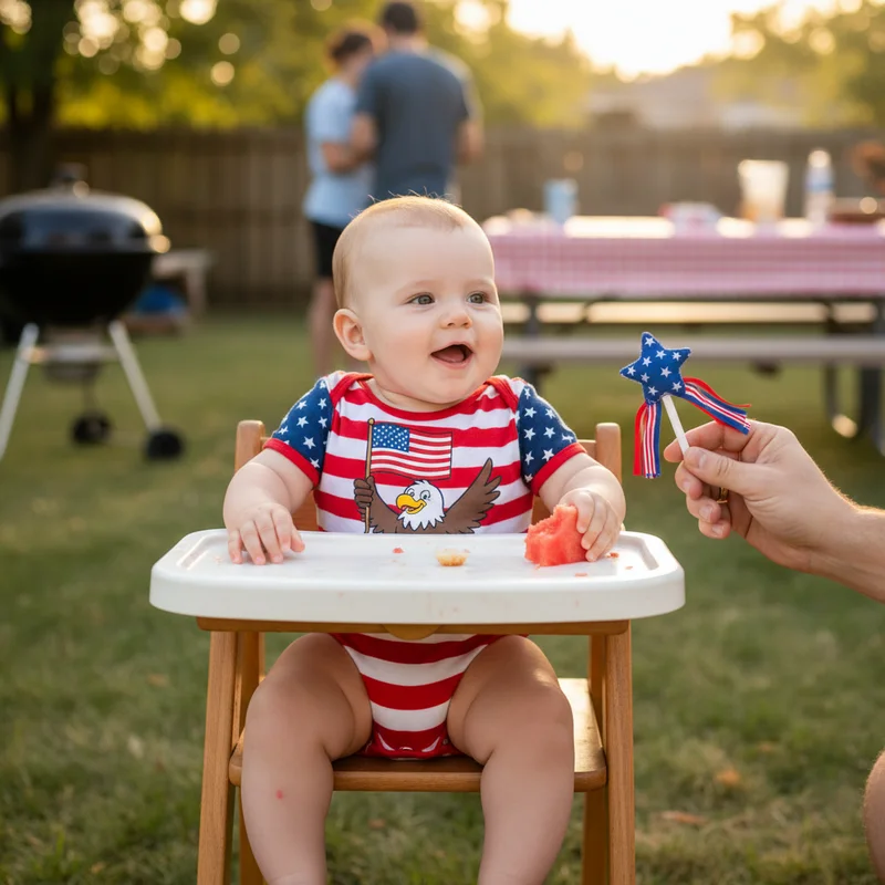 Best Patriotic Baby Outfits for Your Little Firecracker - Fourth of July Tees