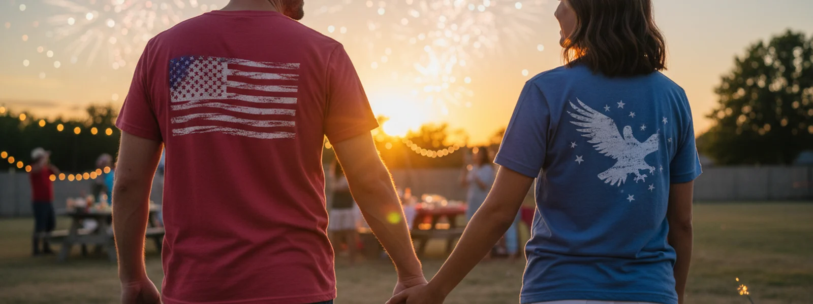 Patriotic Date Night: Outfit Ideas for Two - Fourth of July Tees