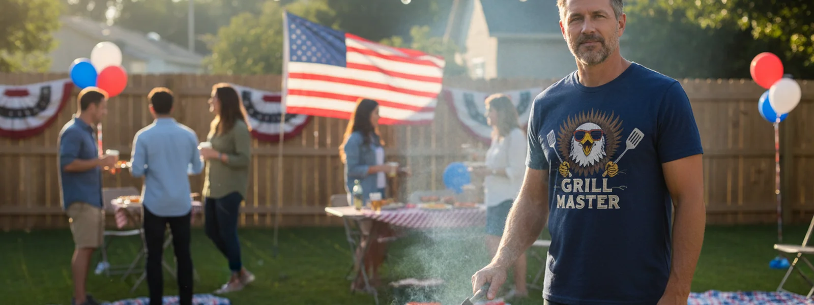 Patriotic Gifts for Dad: Fathers Day Meets Flag Day - Fourth of July Tees