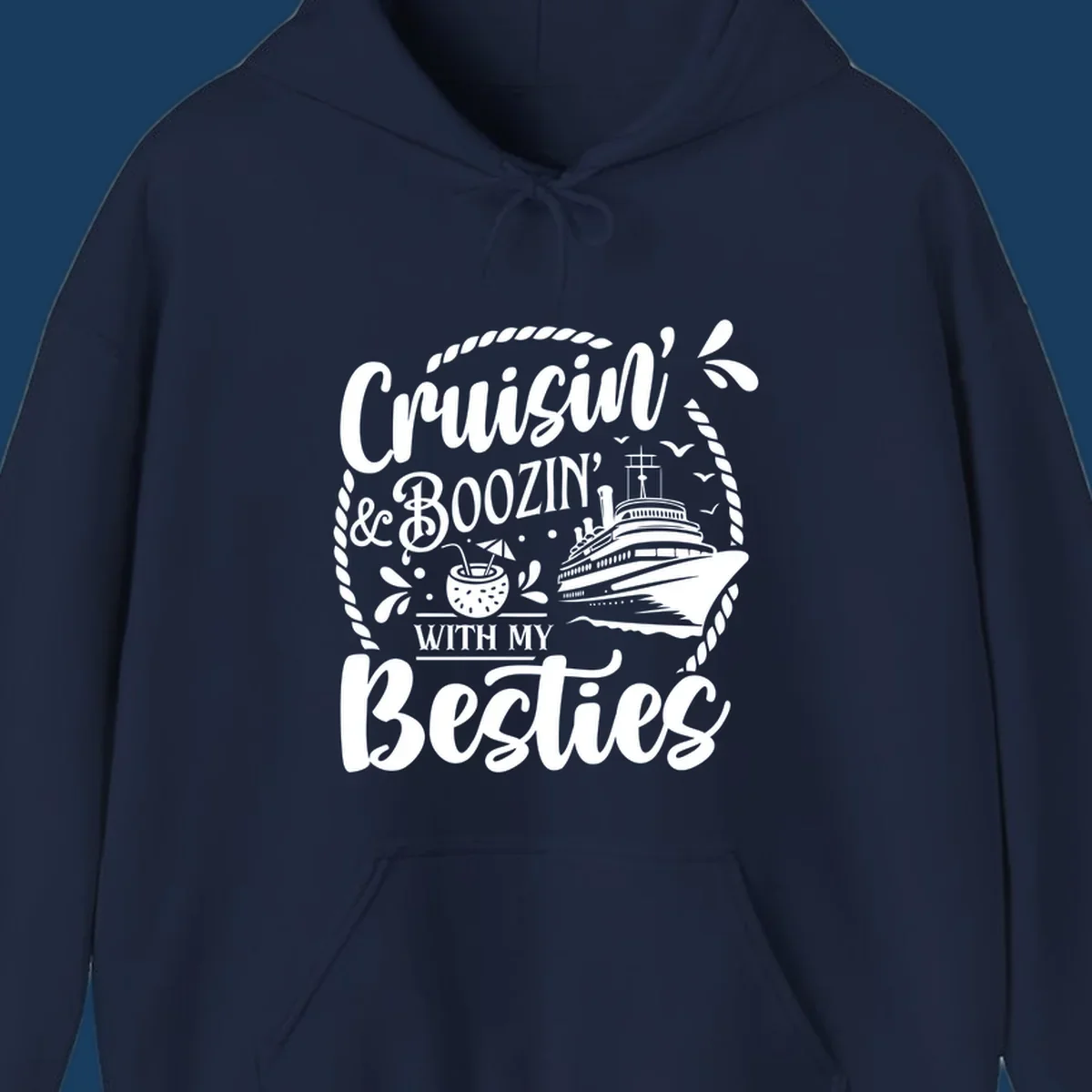 Cruisin and Boozin with my Besties cruise ship design