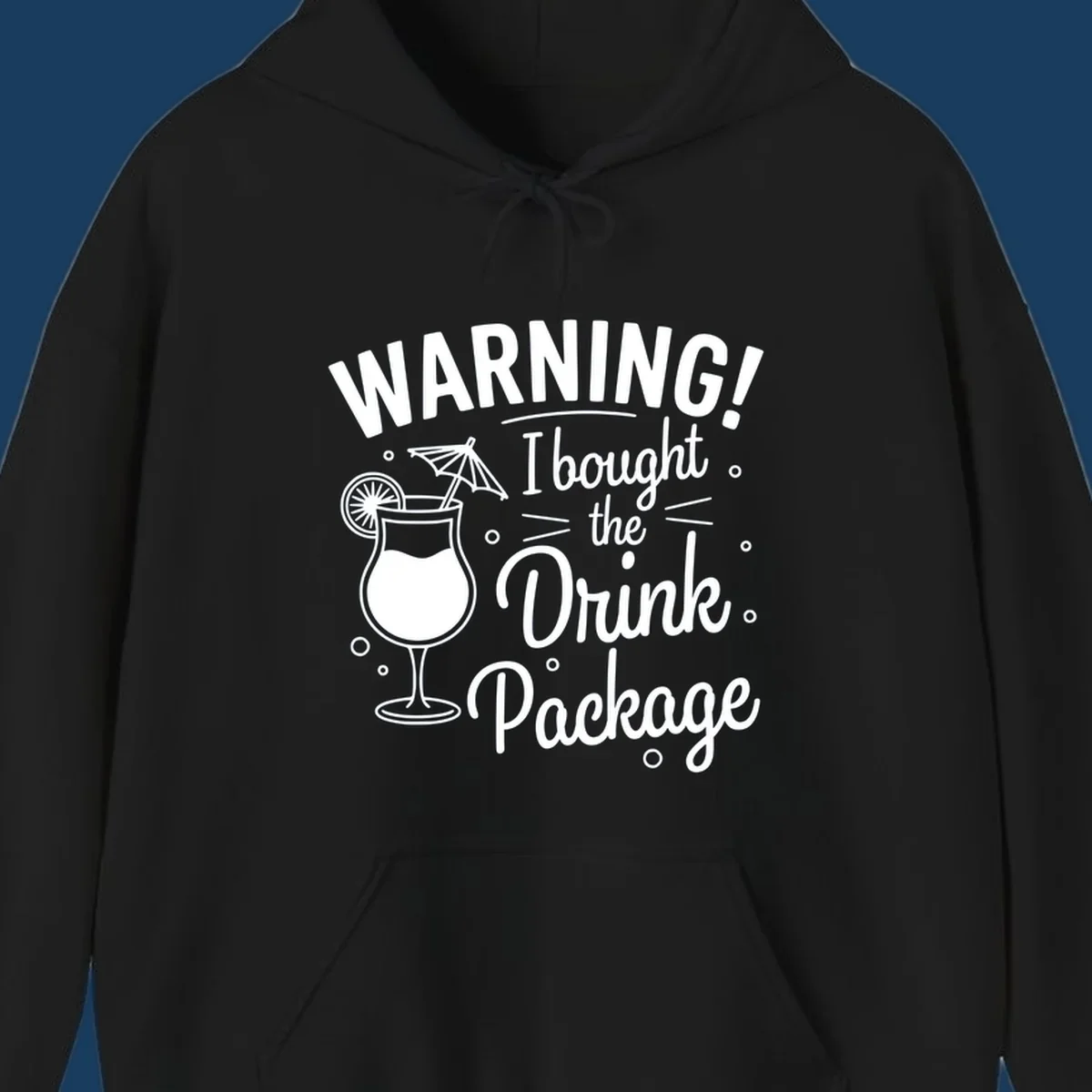 Warning I bought the drink package cruise design with cocktail illustration.