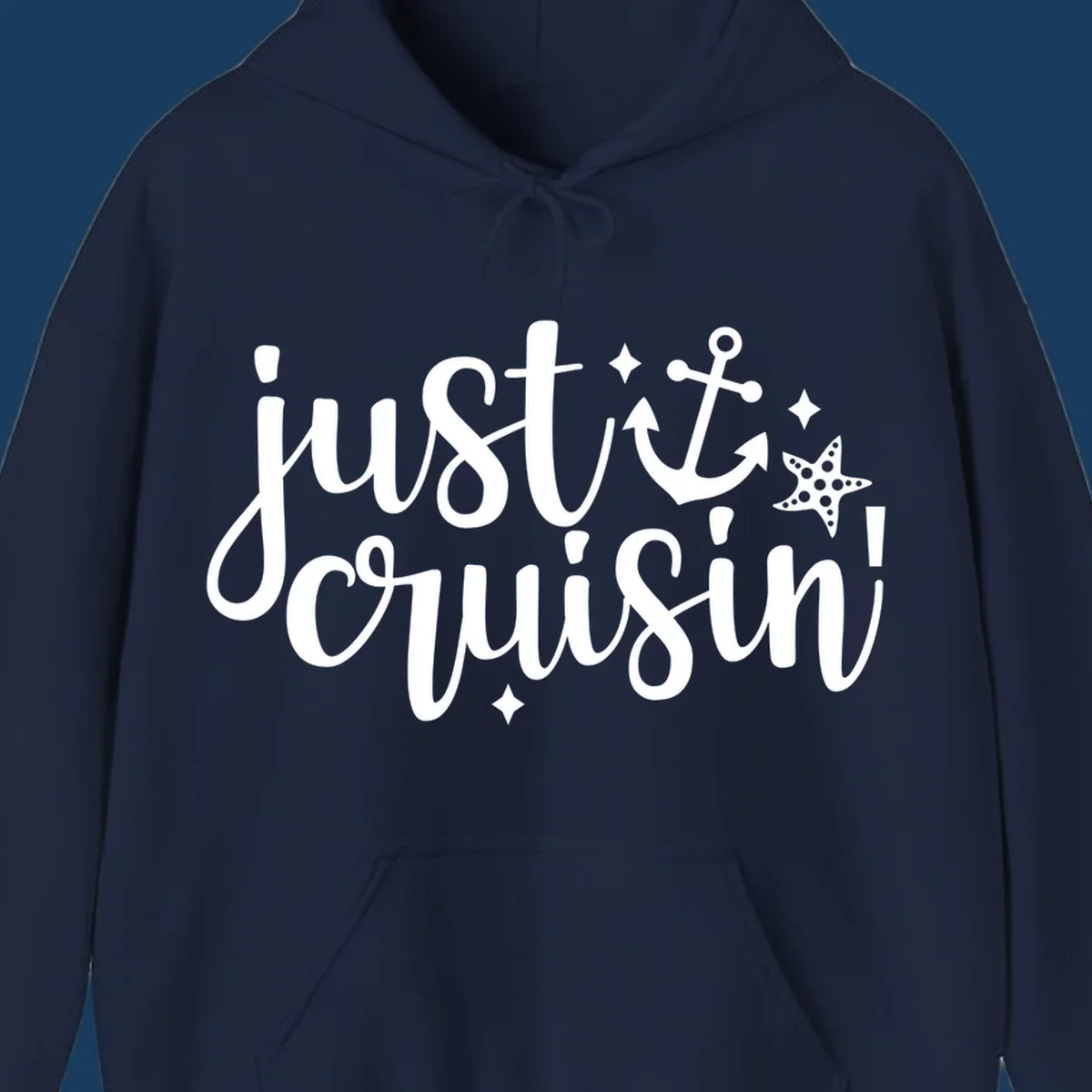 Just cruisin' nautical anchor and starfish design. 