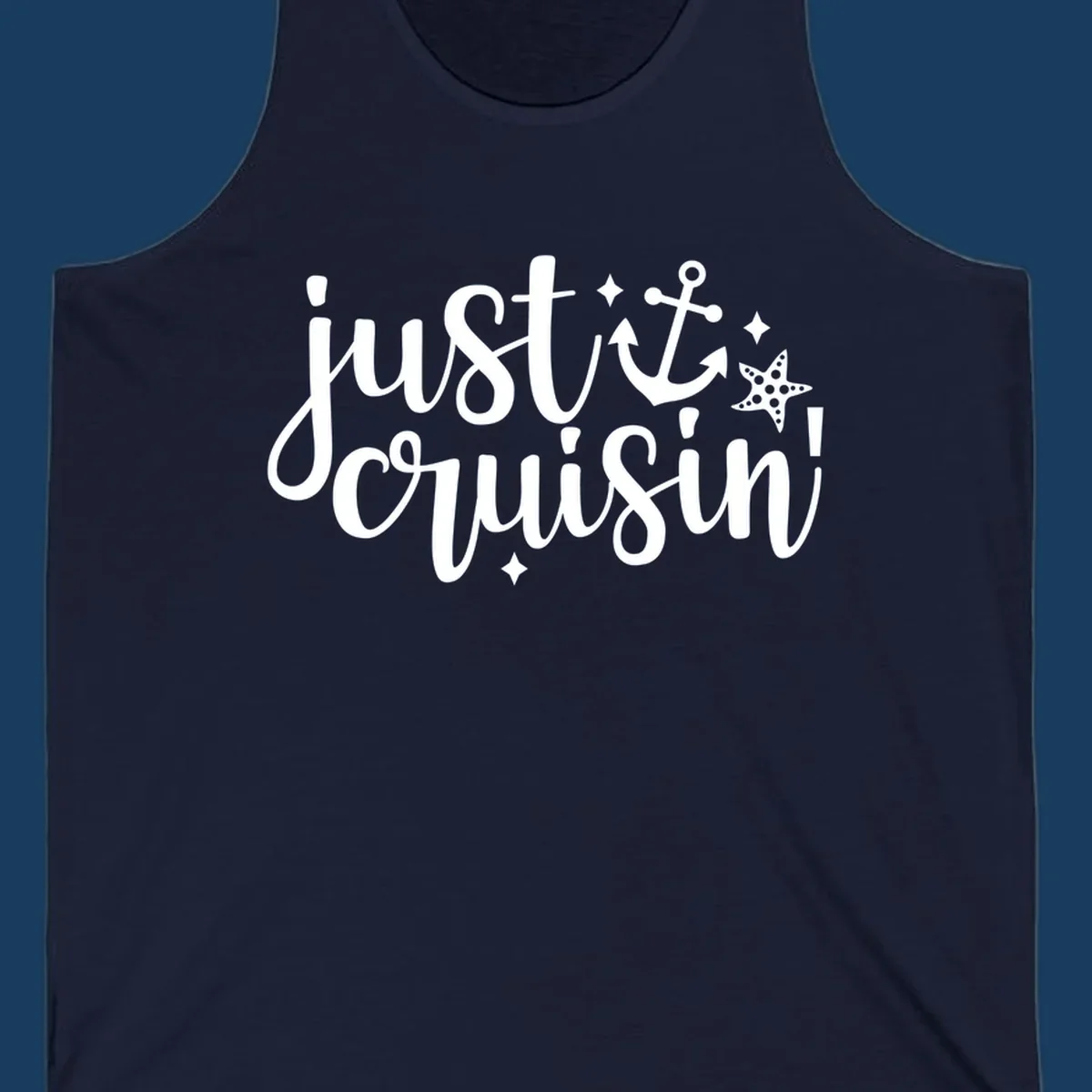 Just cruisin' nautical anchor and starfish design. 