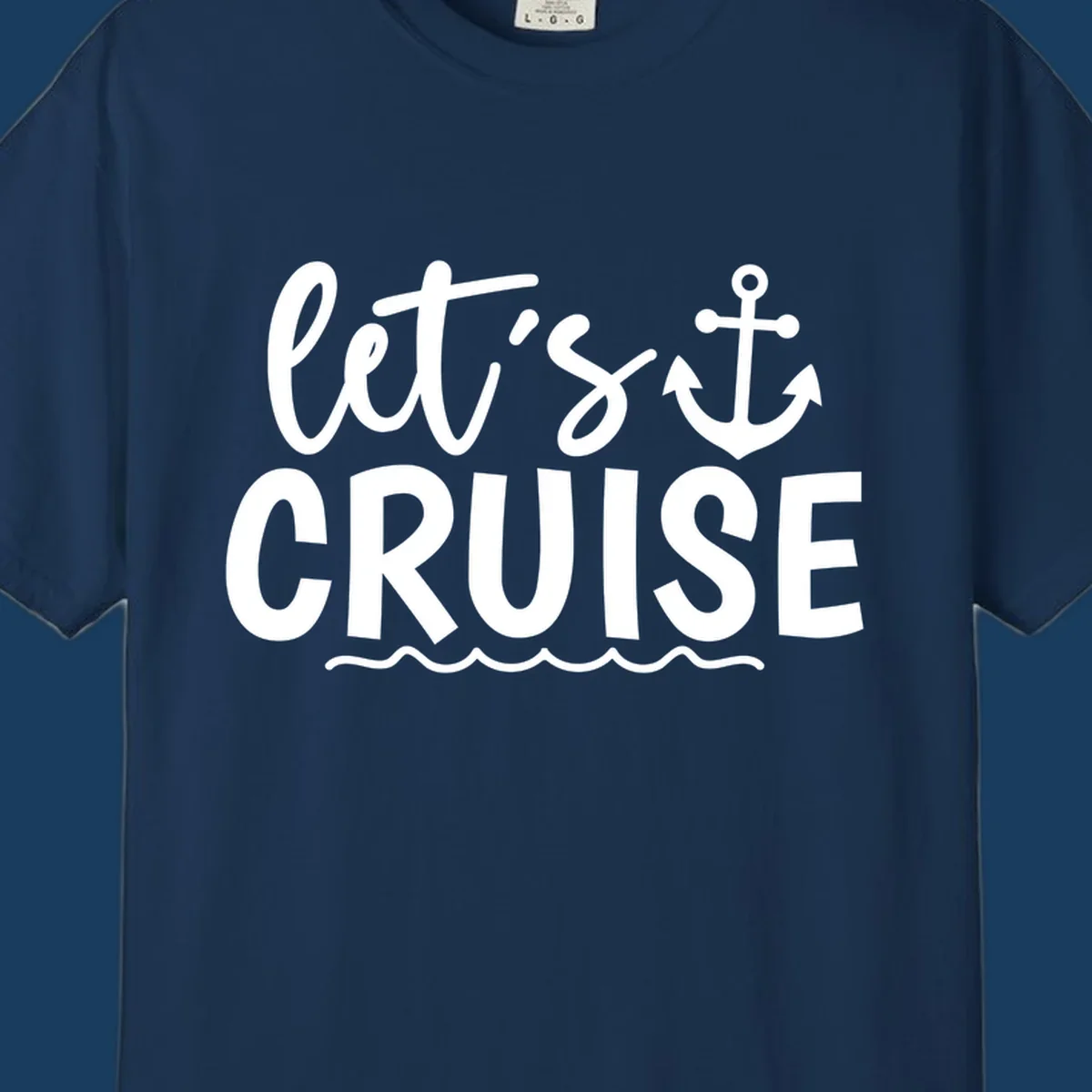Lets cruise anchor design with ocean waves.