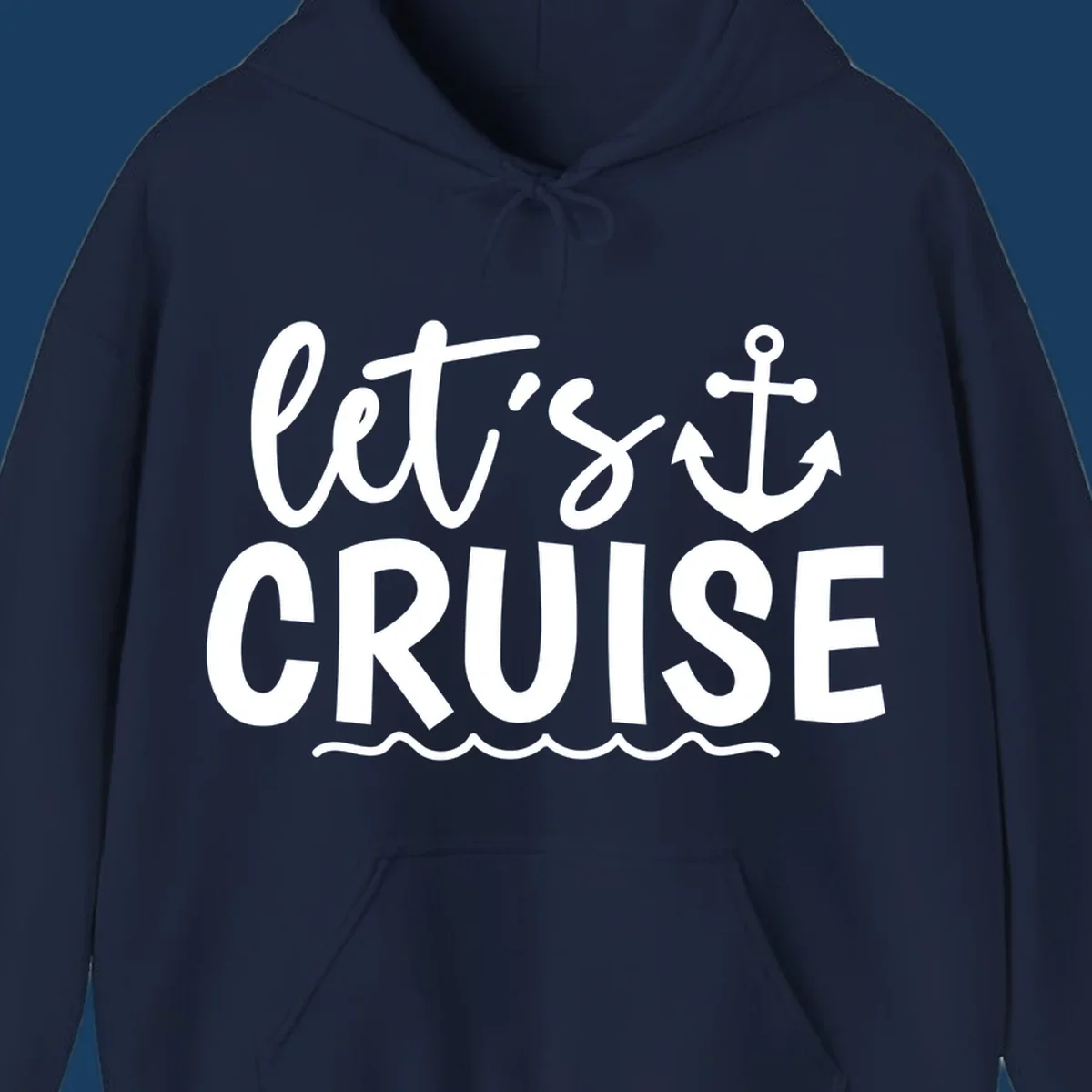Lets cruise anchor design with ocean waves.