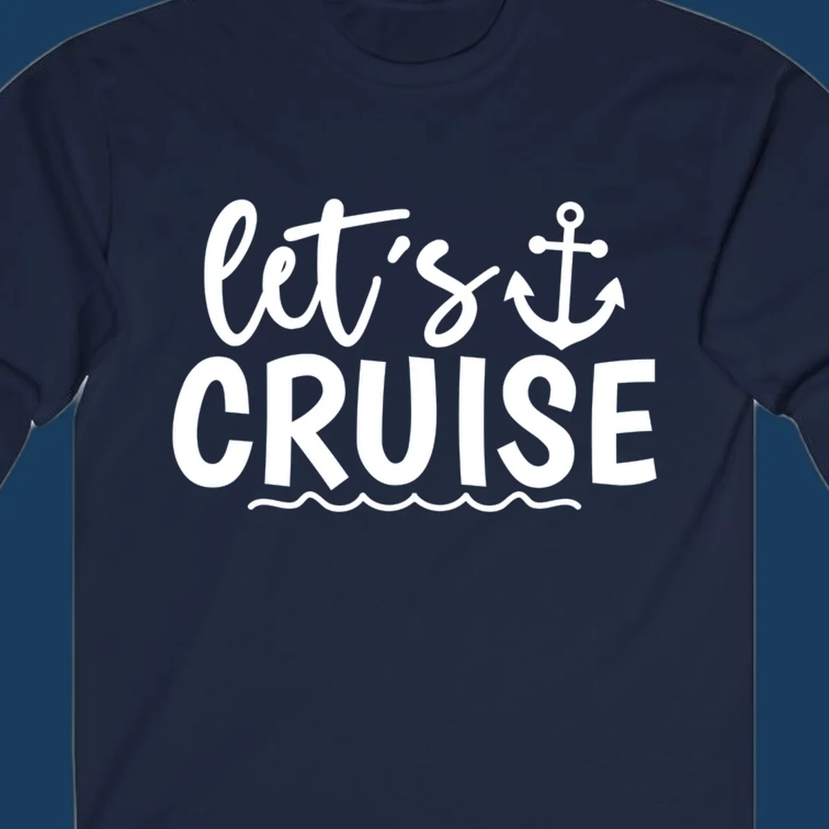 Lets cruise anchor design with ocean waves.