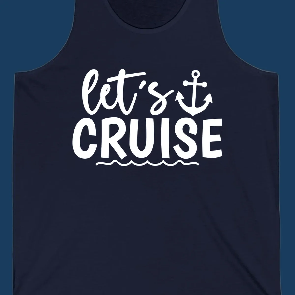 Lets cruise anchor design with ocean waves.