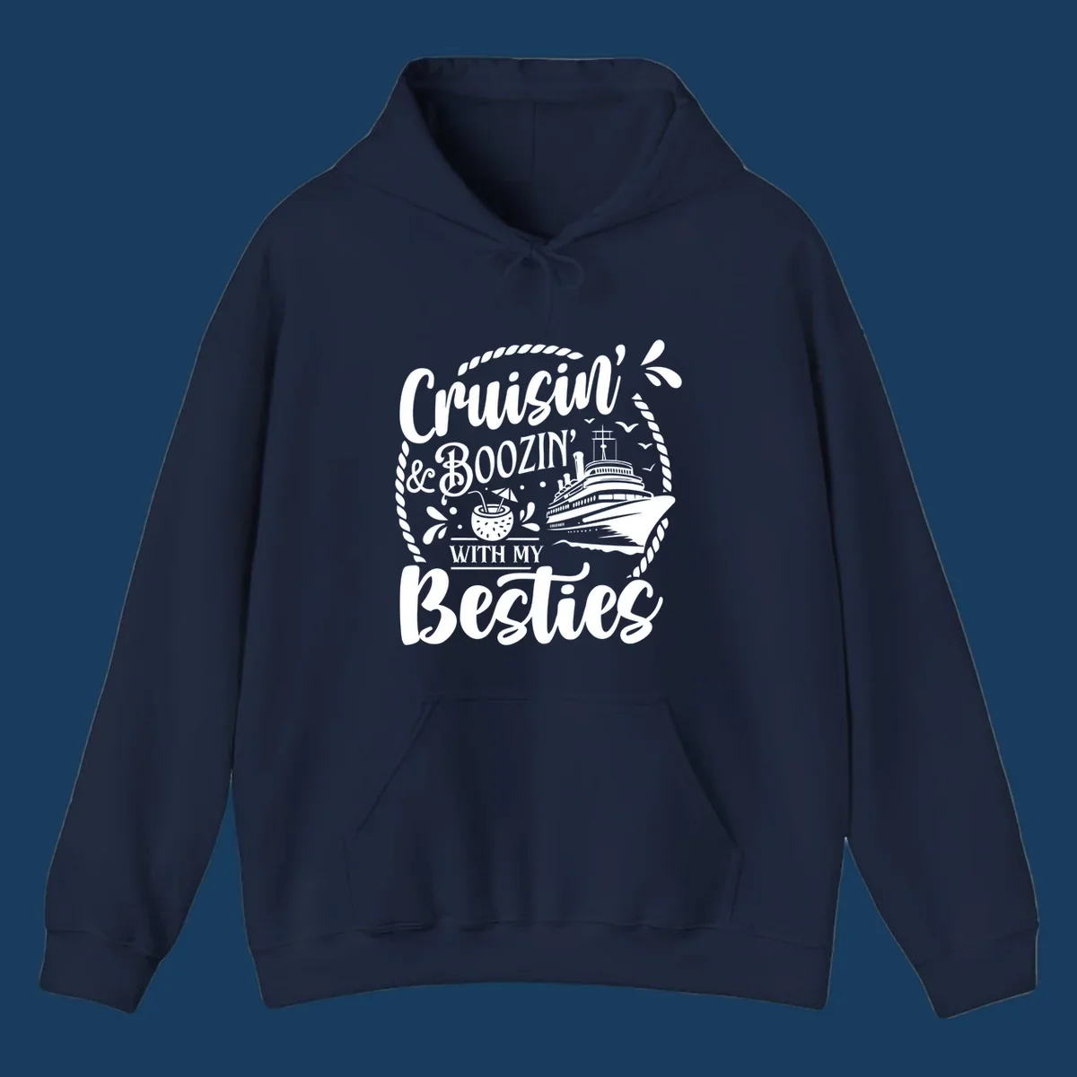 Cruisin and Boozin with my Besties cruise ship design