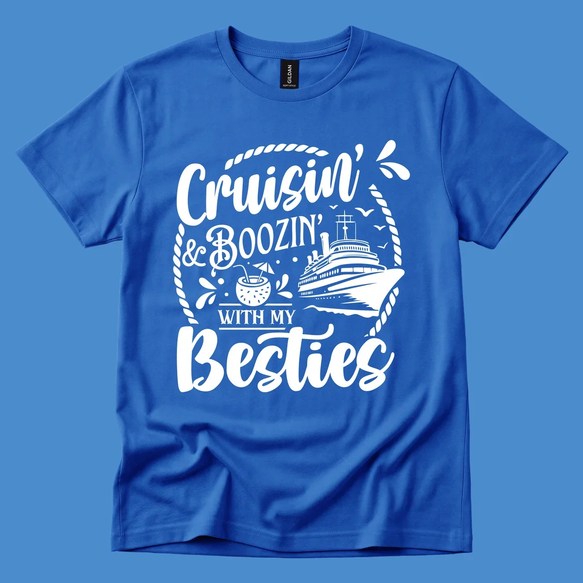 Cruisin and Boozin with my Besties cruise ship design