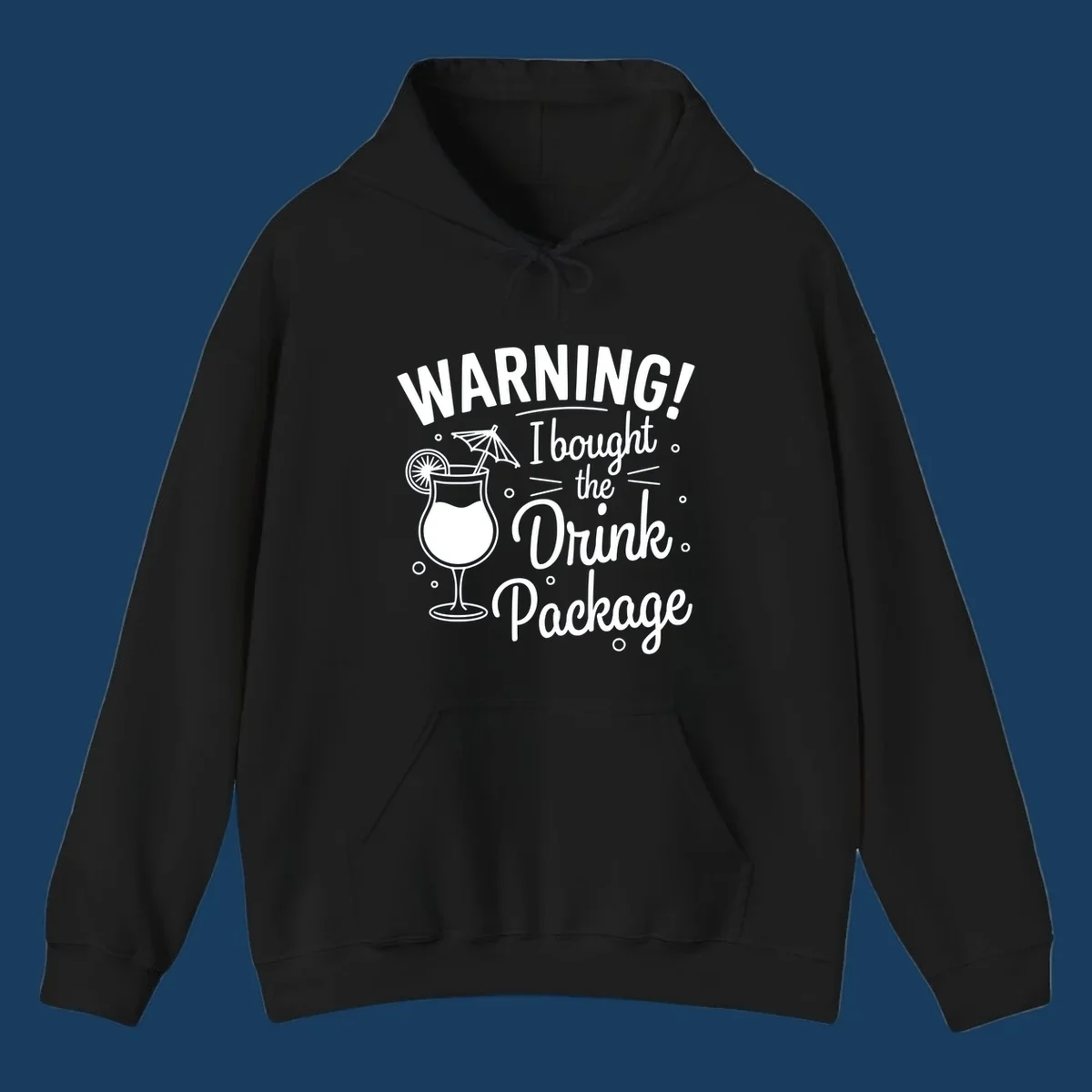 Warning I bought the drink package cruise design with cocktail illustration.