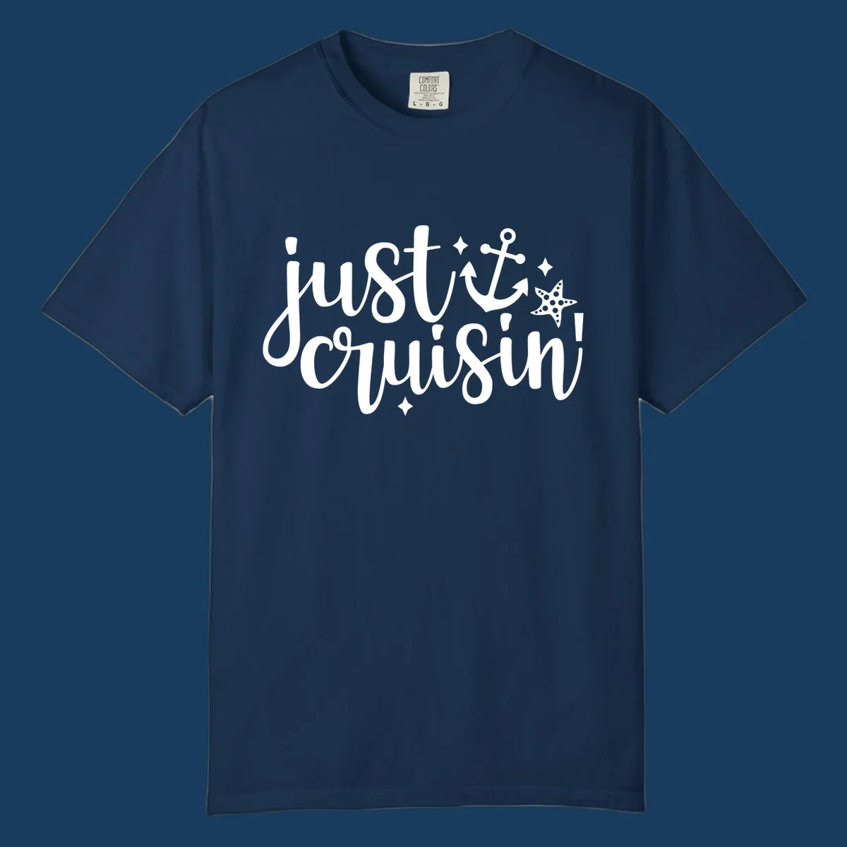 Just cruisin' nautical anchor and starfish design. 