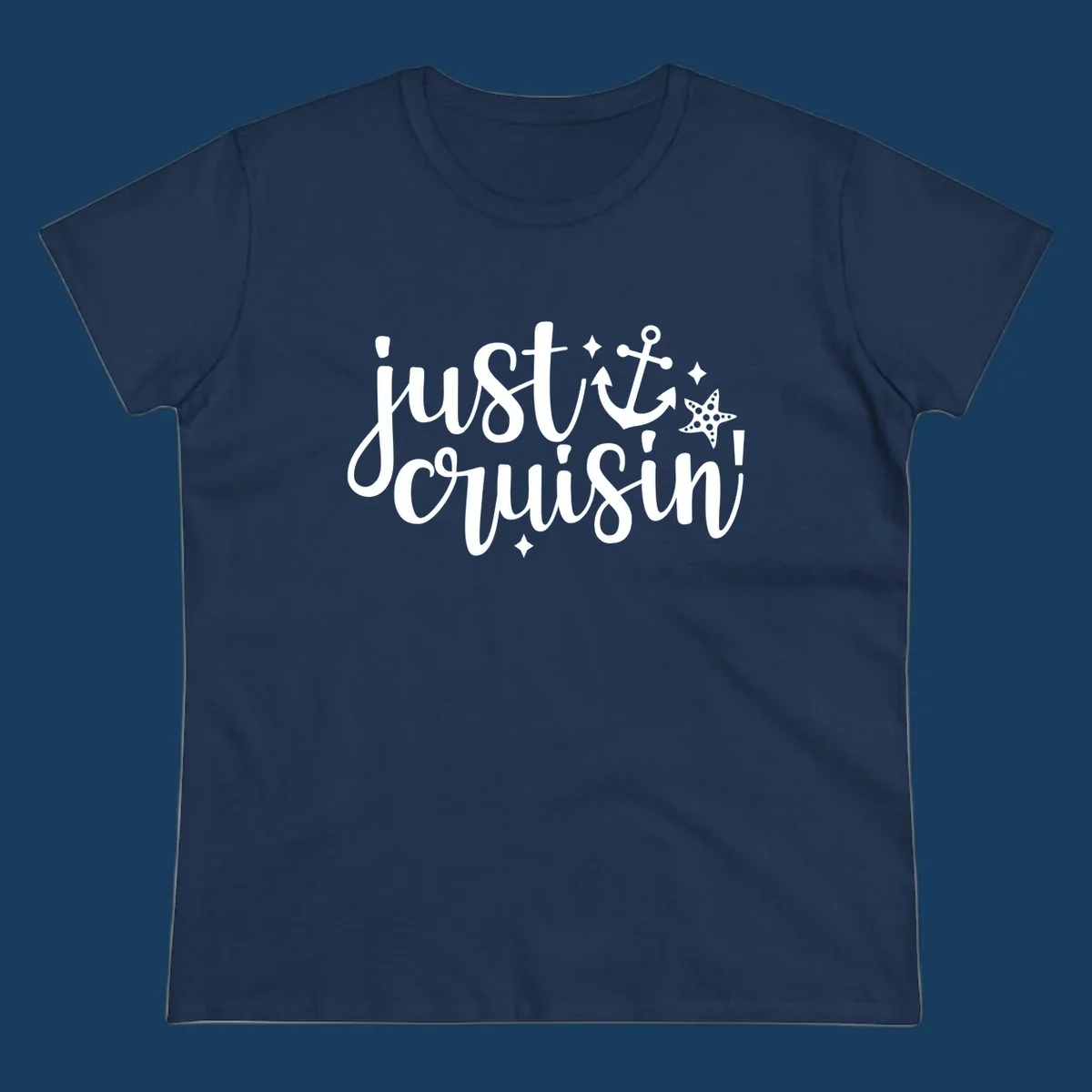 Just cruisin' nautical anchor and starfish design. 