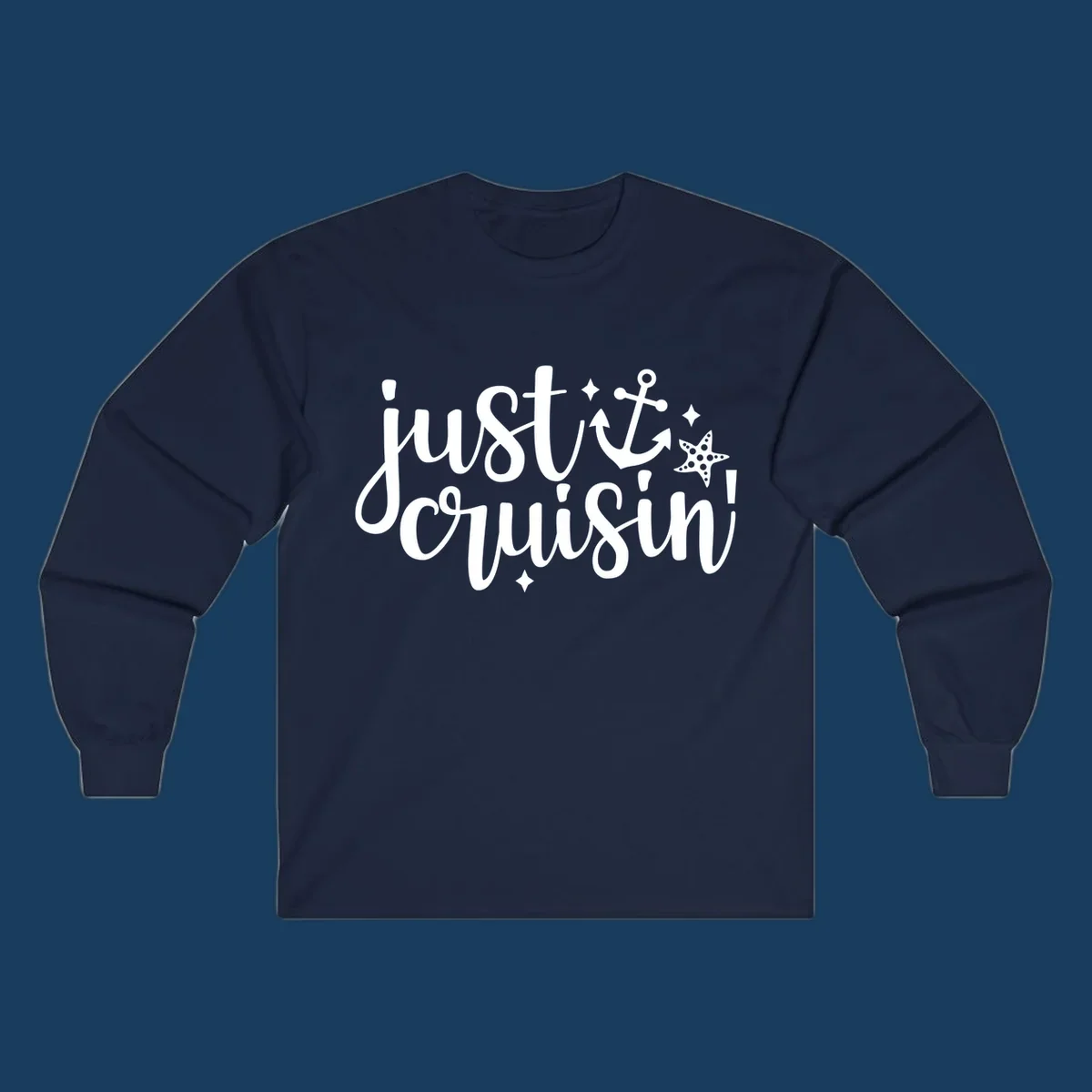 Just cruisin' nautical anchor and starfish design. 