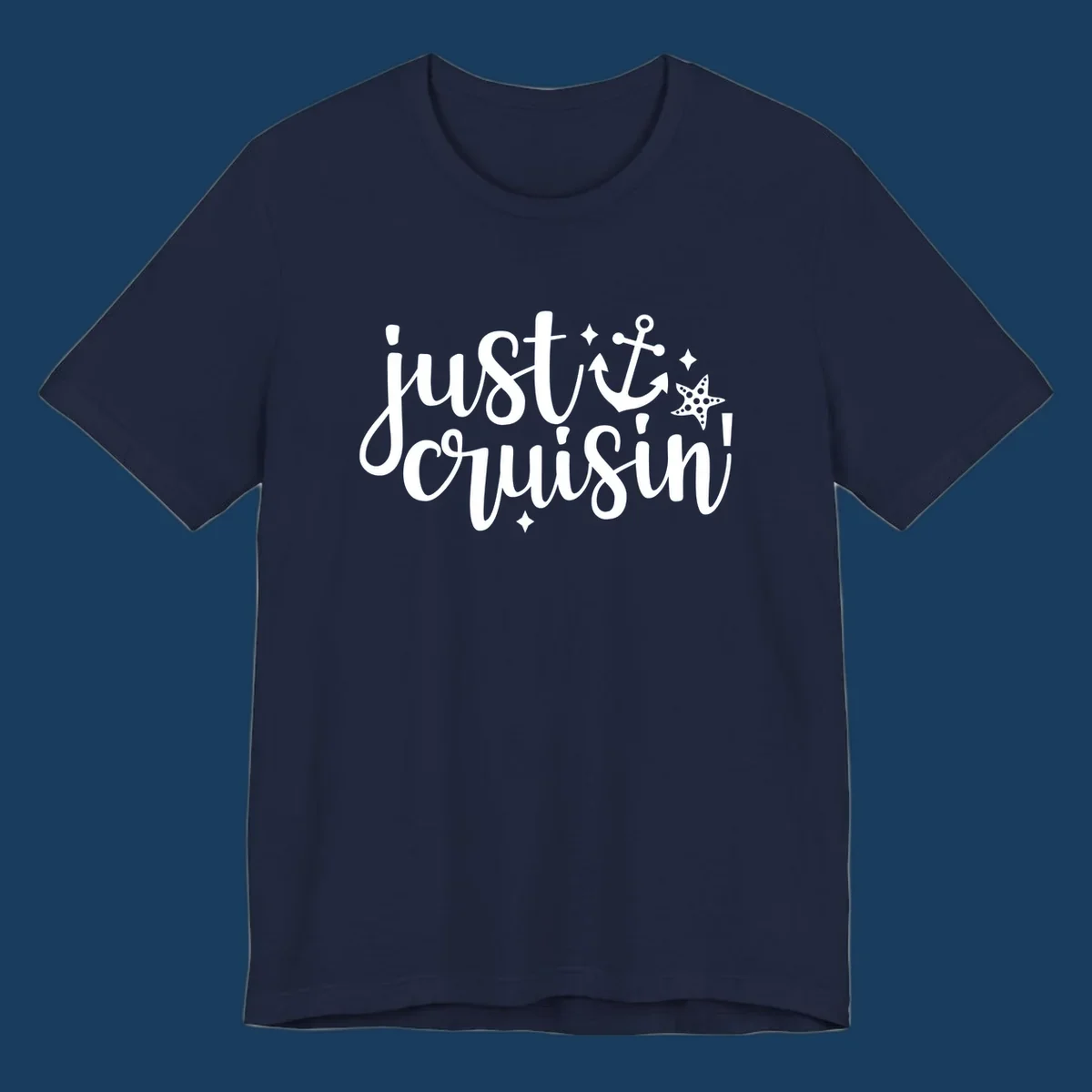 Just cruisin' nautical anchor and starfish design. 