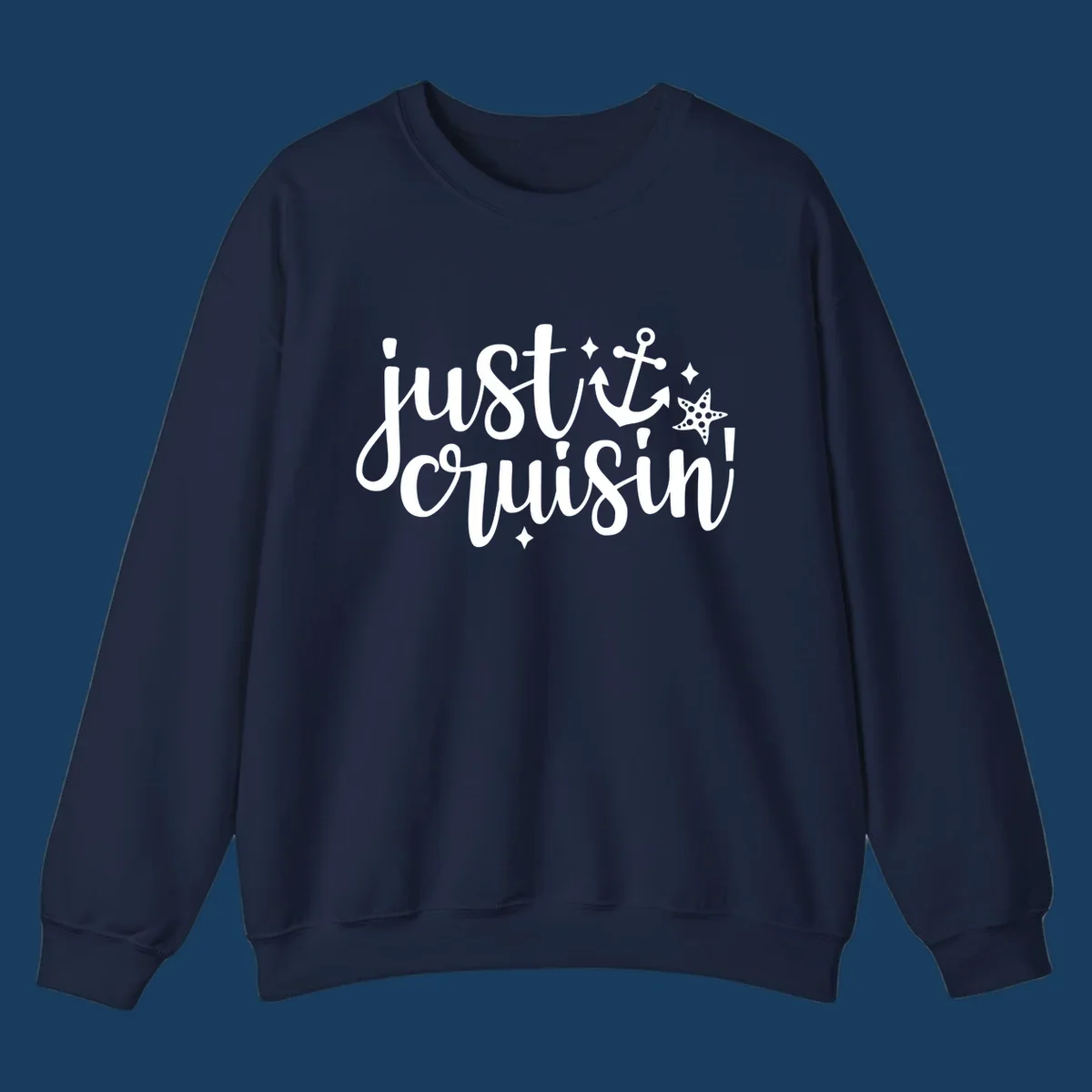 Just cruisin' nautical anchor and starfish design. 