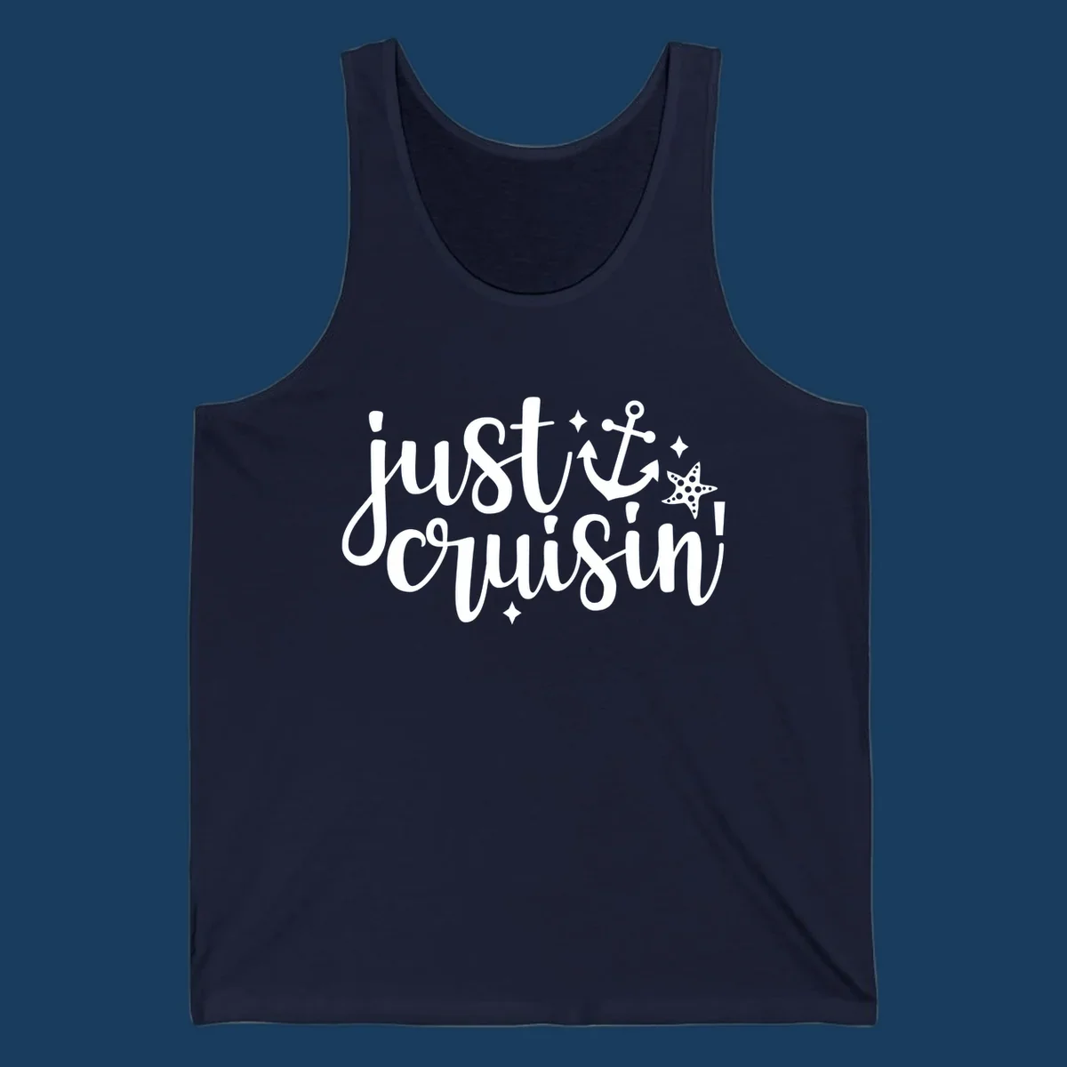 Just cruisin' nautical anchor and starfish design. 