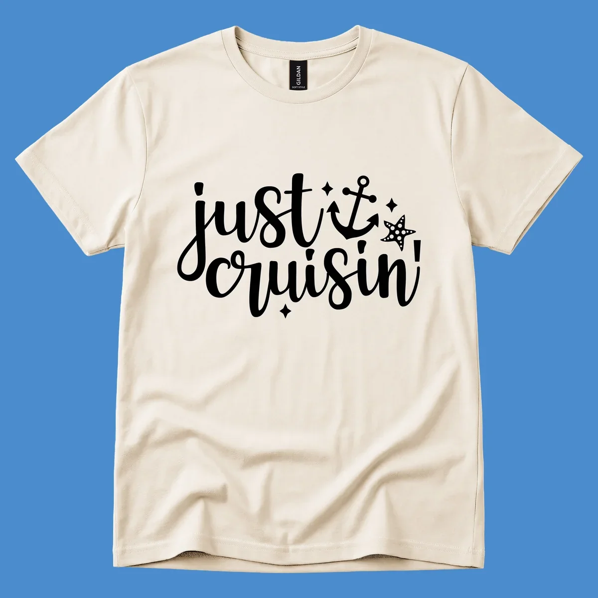 Just cruisin' nautical anchor and starfish design. 