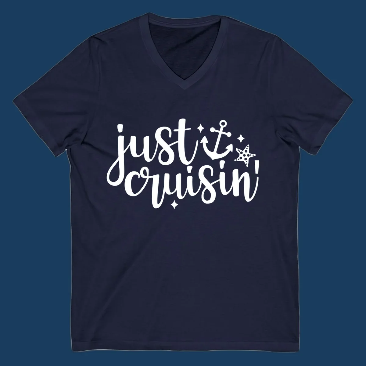 Just cruisin' nautical anchor and starfish design. 