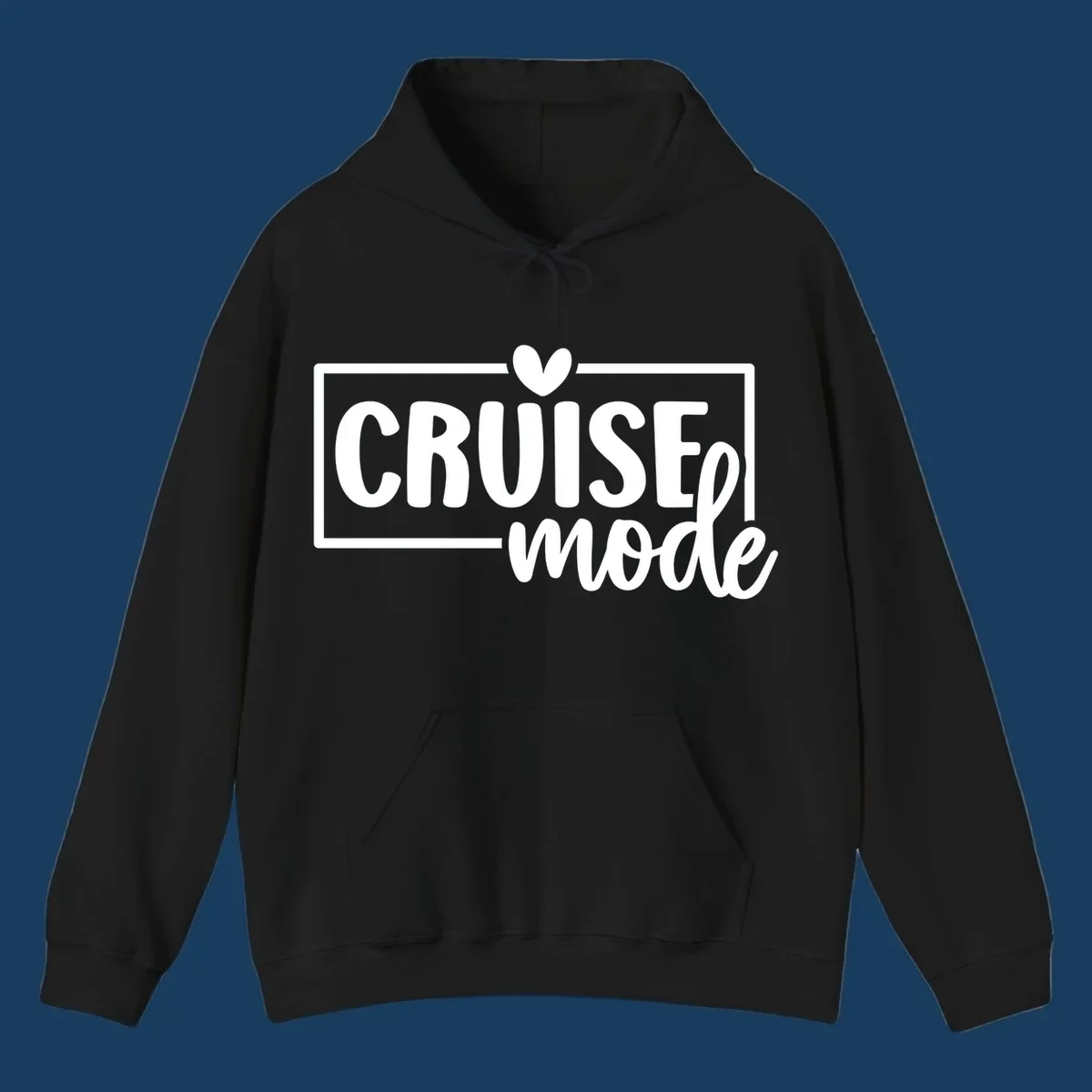 Cruise mode heart text design