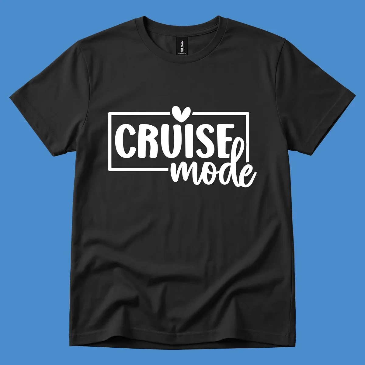 Cruise mode heart text design