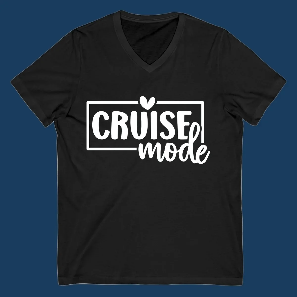 Cruise mode heart text design