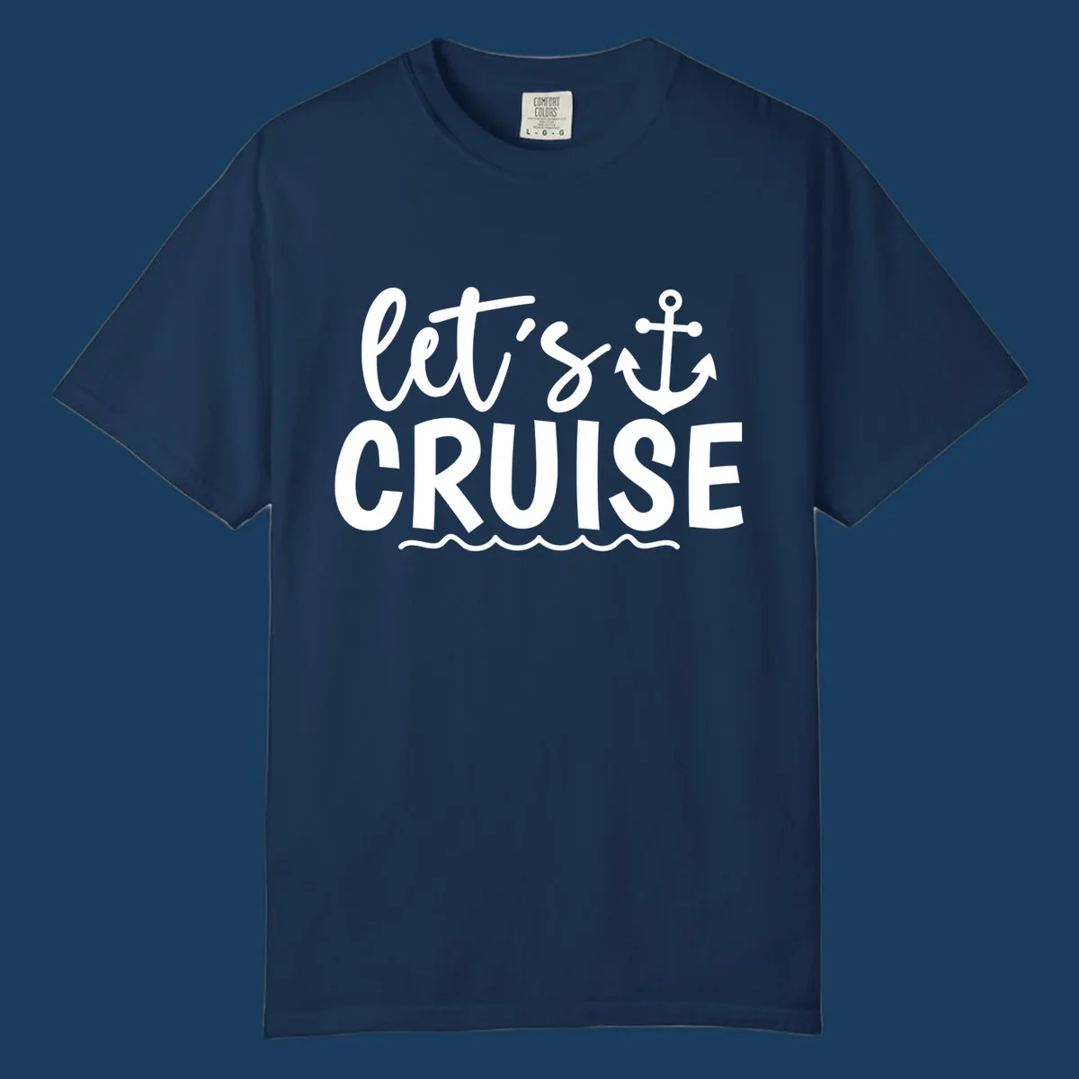 Lets cruise anchor design with ocean waves.