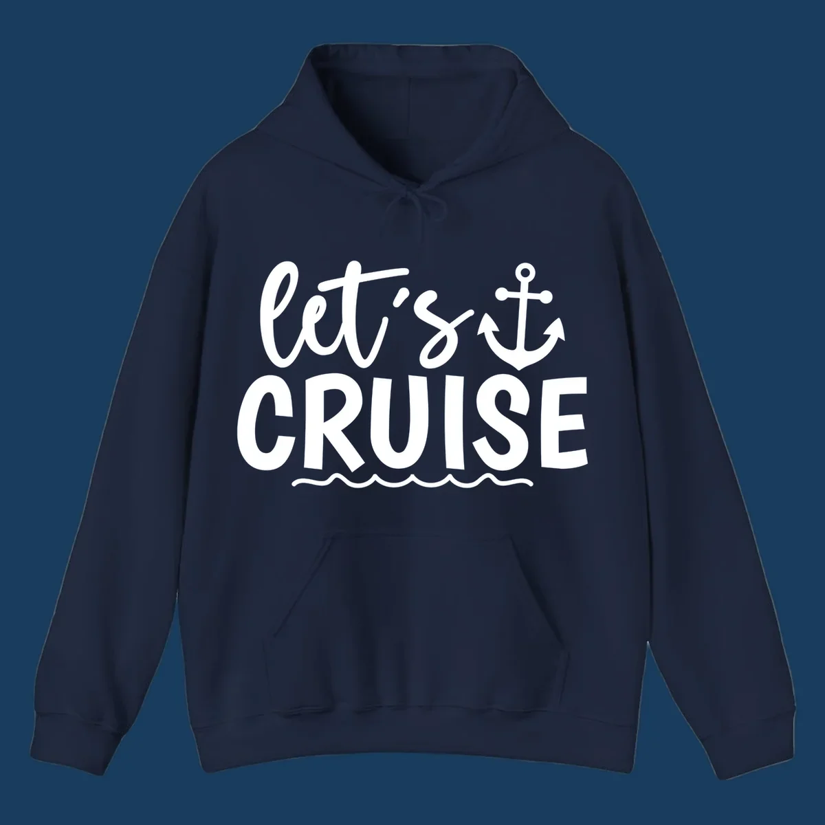 Lets cruise anchor design with ocean waves.