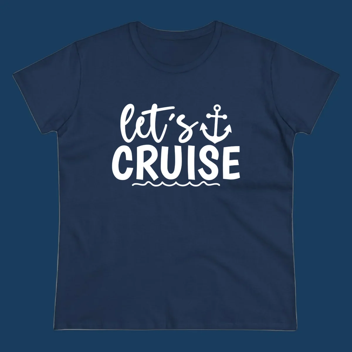 Lets cruise anchor design with ocean waves.