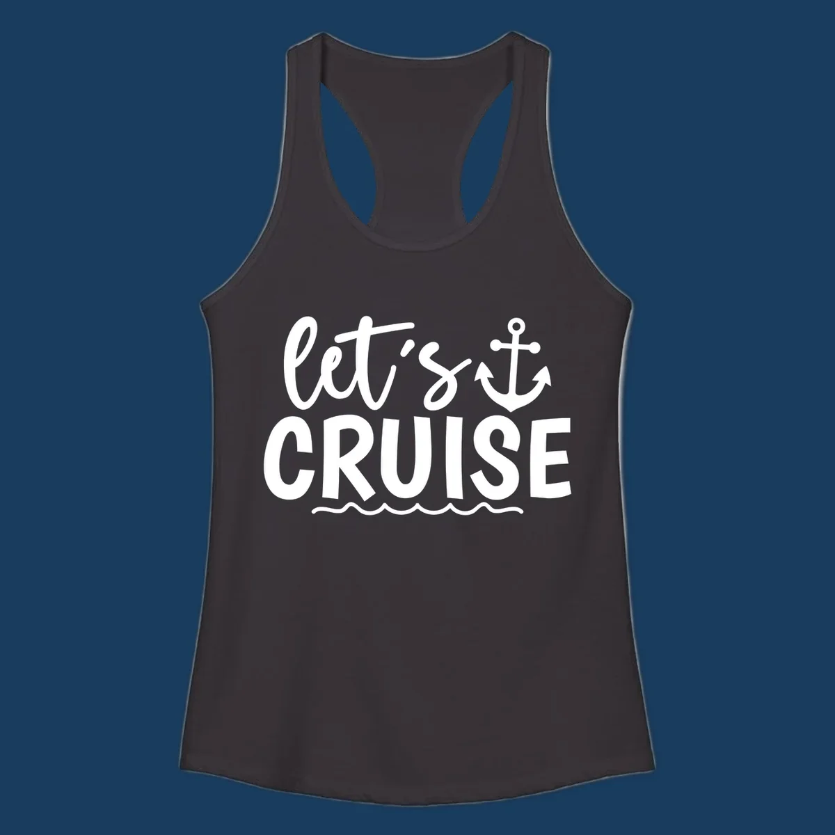 Lets cruise anchor design with ocean waves.