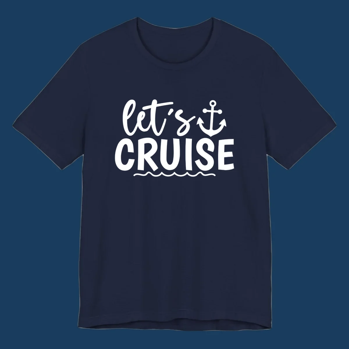 Lets cruise anchor design with ocean waves.