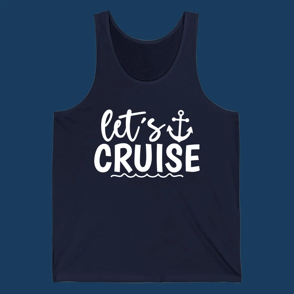 Lets cruise anchor design with ocean waves.