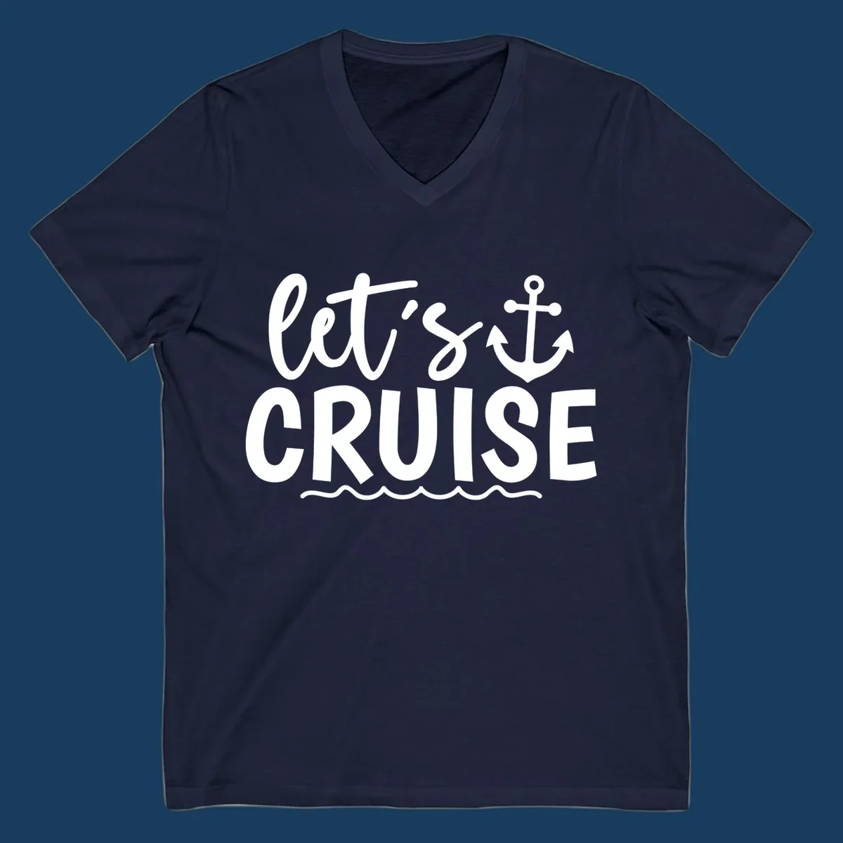 Lets cruise anchor design with ocean waves.