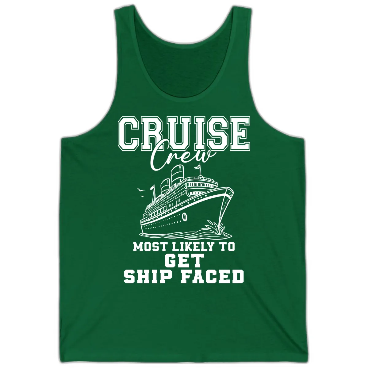 Cruise Crew Ship Faced Tank in Kelly