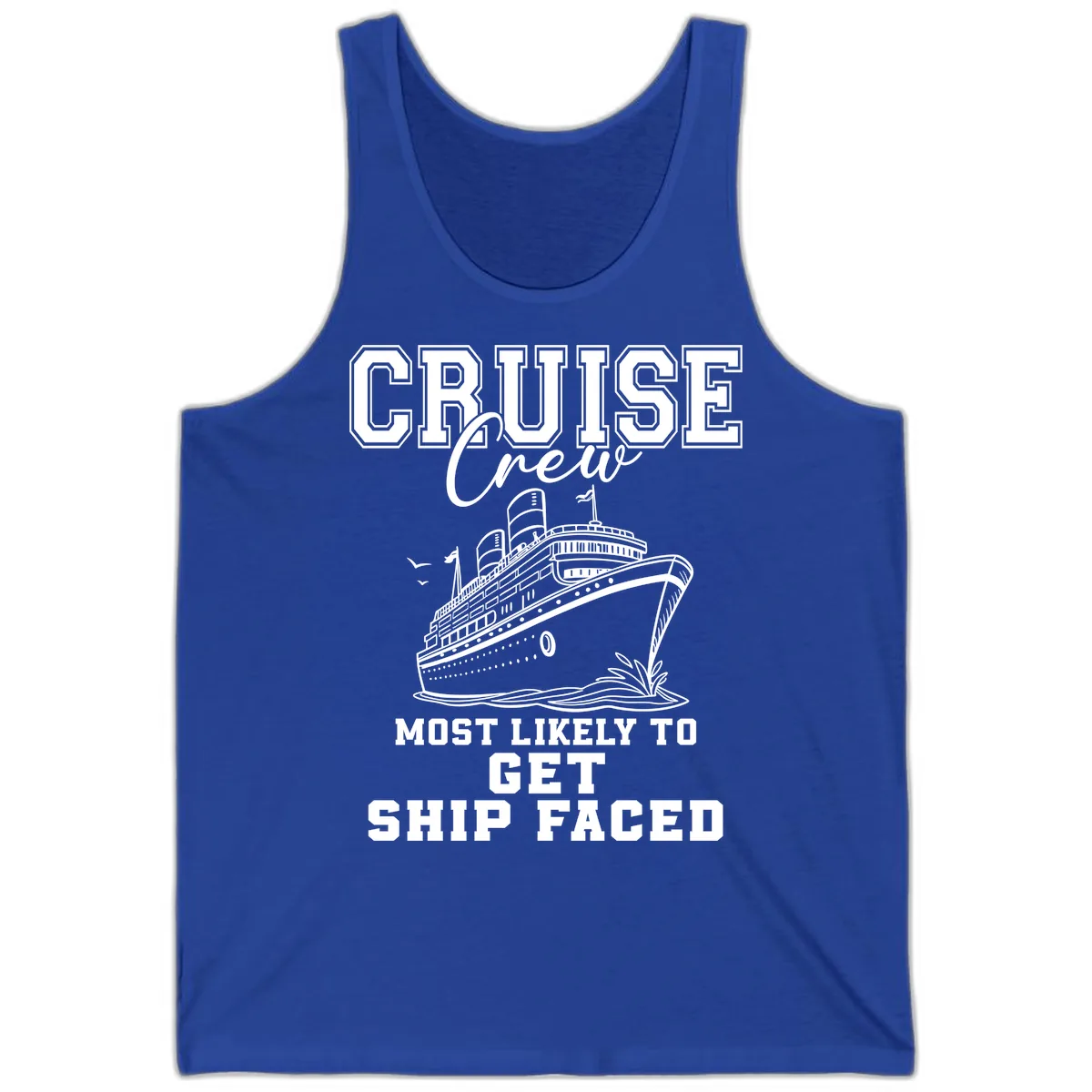 Cruise Crew Ship Faced Tank in True Royal