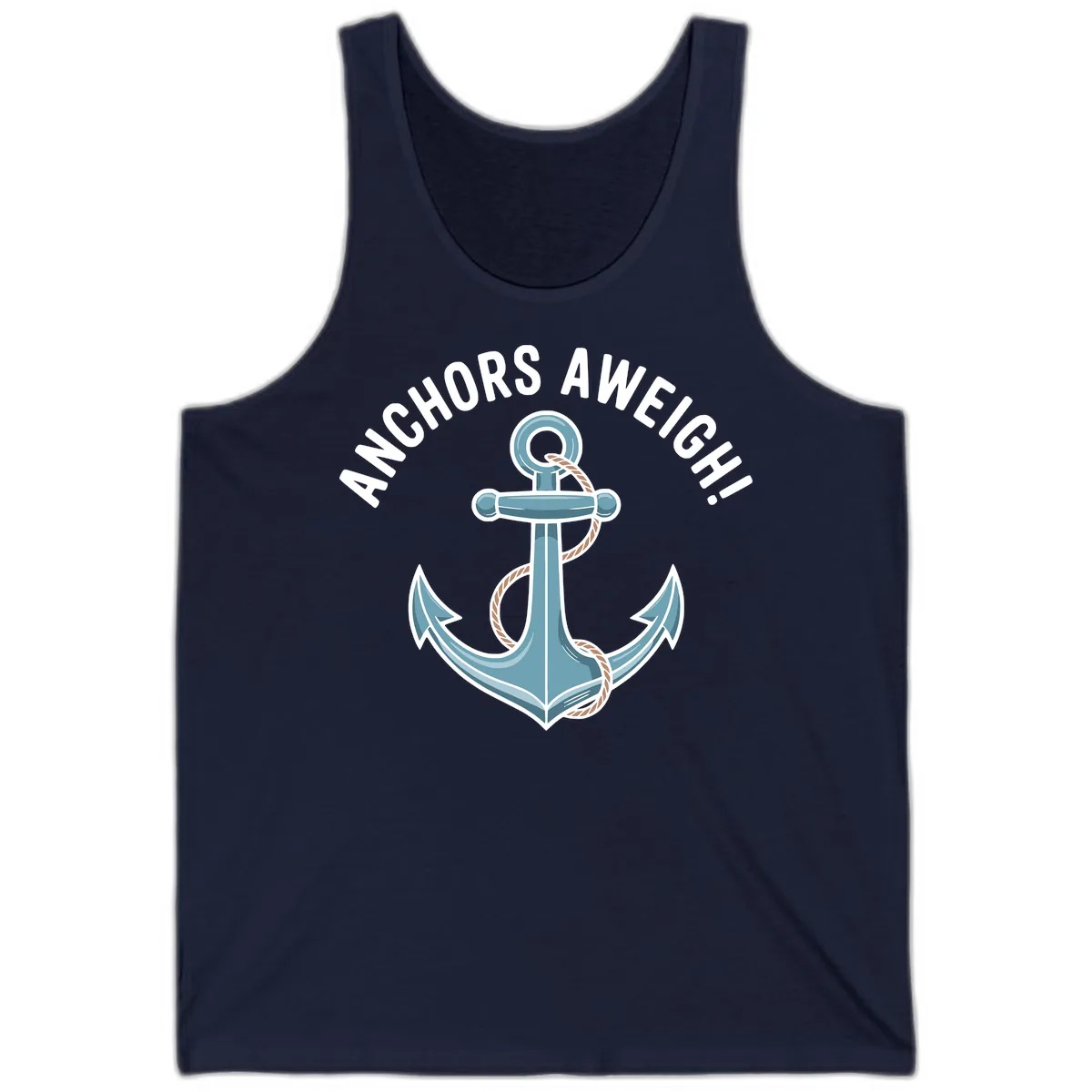 Anchors Aweigh Cruise Design Tank in Navy