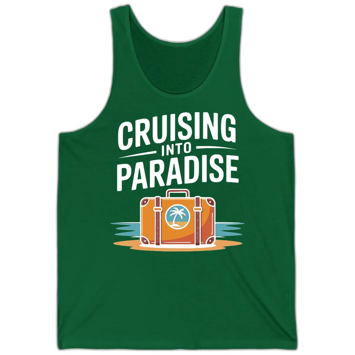 Cruising Into Paradise Tank in Kelly