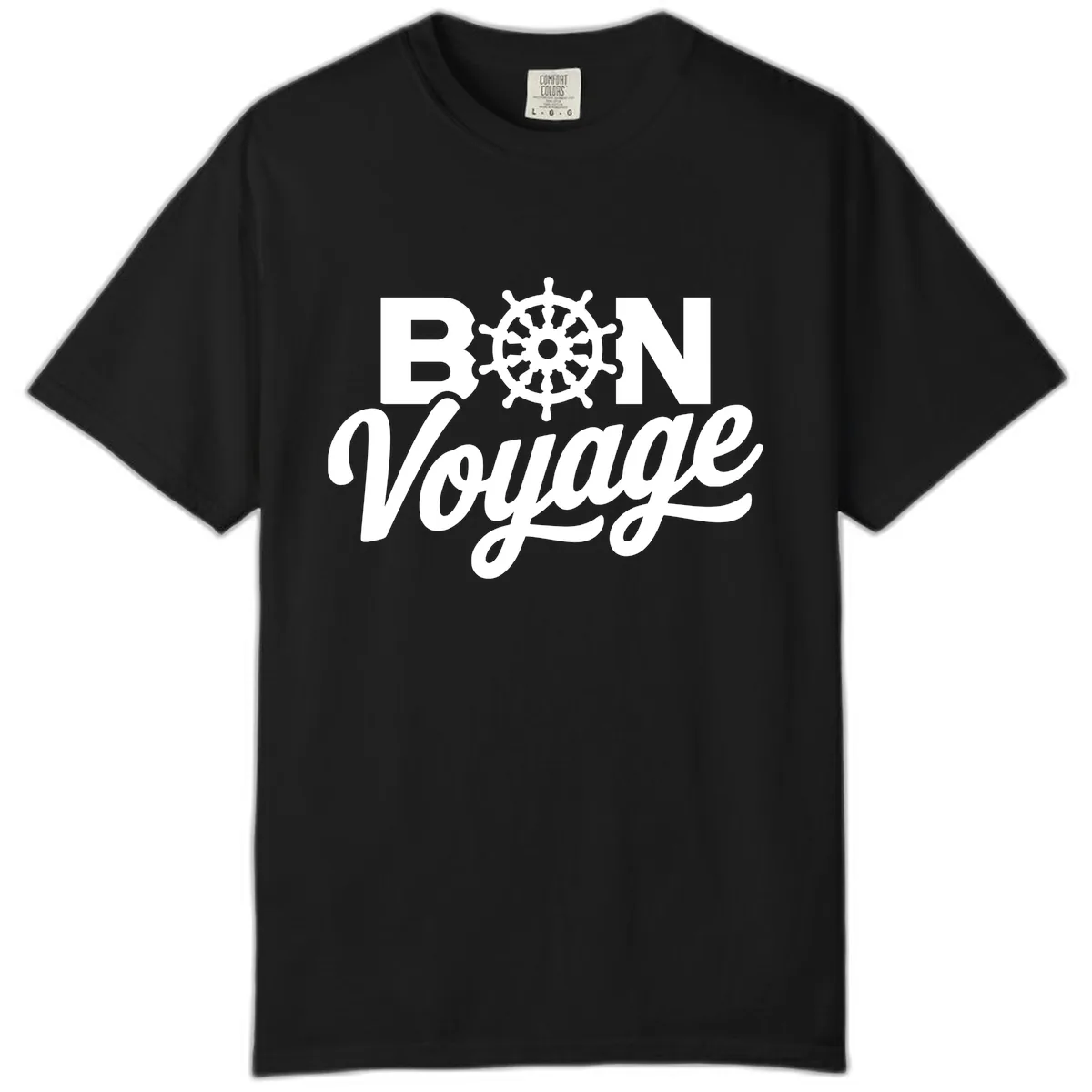 Bon Voyage Nautical Adventure Comfort Color in Black